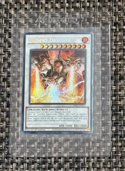 Trident Dragion MP24-EN147 Prismatic Secret Rare 1st Edition Yu-Gi-Oh! New Card - Image 1
