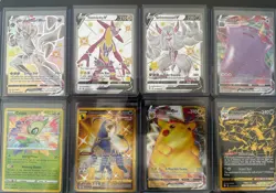 Pokemon TCG Lot Collection Of (8) Cards V , VMAX , Secret Rares! - Image 1