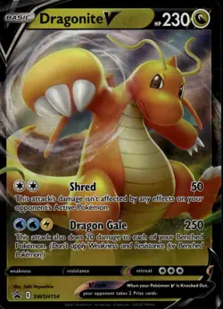 Dragonite V Holo Promo SWSH: Sword & Shield Promo Cards SWSH154 NM - Image 1