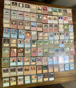 Magic: The Gathering Lot 323 cards Revised Unlimited 4th edition and more - Image 2