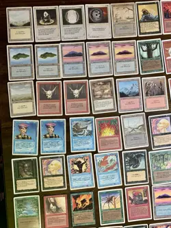 Magic: The Gathering Lot 323 cards Revised Unlimited 4th edition and more - Image 3