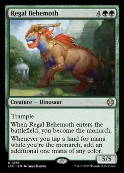 ~1x Regal Behemoth x1 ~NM~ LCC Magic the Gathering MtG~ - Image 1