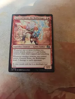 General Kreat, The Boltbringer Foundations Jumpstart MTG NM - Image 1