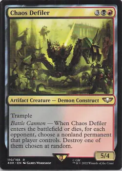 Chaos Defiler 110 R 40K NM - Image 1