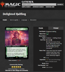 2023 MTG Magic the Gathering Lord of Rings Surge Foil Delighted Halfling CGC 9 - Image 4