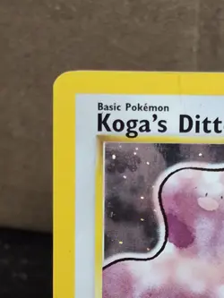 Pokemon TCG Koga's Ditto Holo Unlimited Rare Card 10/132 Gym Challenge LP - Image 4