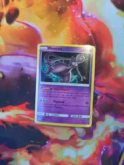 Pokemon TCG Mewtwo 75/214 Cosmos Holo Pokemon Costco Exclusive - - Image 1