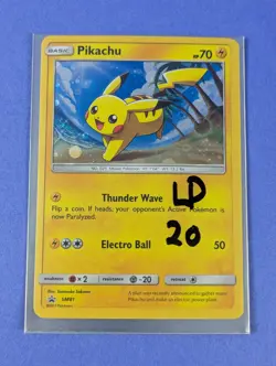 Pikachu - SM81 - Holo Promo Sun & Moon Promos - Pokemon Card - LP - Image 3