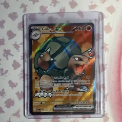 Pokemon Golem ex Scarlet & Violet 151 Ultra Rare Full Art Holo 330 HP Stage 2 E… - Image 3