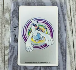 8 of Hearts Weedle 13 Pokemon Poker Playing Card 1999 Japan Lugia Silver - Image 2