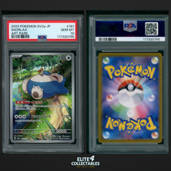 Snorlax 181/165 - PSA 10 (sv2a - Pokemon Card 151) - Image 1