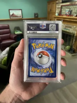 2023 POKEMON MEW EN-151 SPECIAL ILLUSTRATION RARE #201 ALAKAZAM EX PSA 9 MINT - Image 2