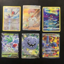 Pokemon Card Collection Lot Holos Rare Bangers Full Arts Tcg Great Conditions - Image 1