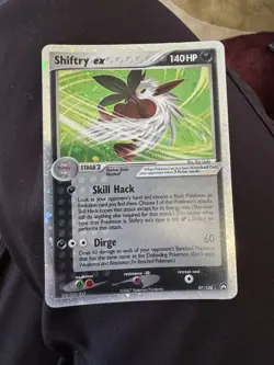 Pokemon Shiftry ex Ultra Rare Holo EX Power Keepers 97/108 Stage 2 Card - Image 1