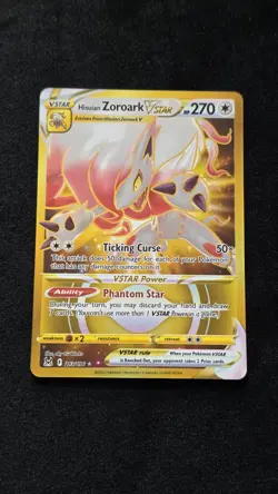 Pokemon TCG Hisuian Zoroark VSTAR 213/196 Lost Origin Secret Rare Holo Eng - Image 1