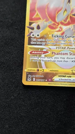 Pokemon TCG Hisuian Zoroark VSTAR 213/196 Lost Origin Secret Rare Holo Eng - Image 5