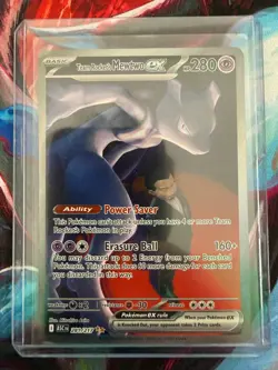 Pokemon Team Rocket's Mewtwo ex 281/217 Ascended Heroes SIR NM - Image 1