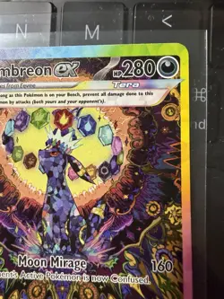 2025 POKEMON PRISMATIC EVOLUTIONS UMBREON EX 161/131! SPECIAL ILLUSTRATIONS RARE - Image 3