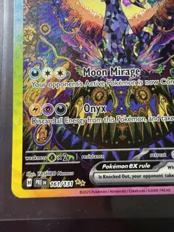 2025 POKEMON PRISMATIC EVOLUTIONS UMBREON EX 161/131! SPECIAL ILLUSTRATIONS RARE - Image 5