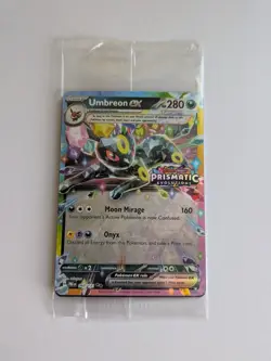 Pokemon Prismatic Evolutions Umbreon ex 60/131 Surprise Box Stamped Promo Sealed - Image 1