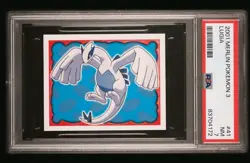 PSA 7 2001 Pokemon Merlin 3 Lugia #41 - Image 1