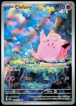 Clefairy 094/088 Holo Illustration Rare Perfect Order Holo NM Pokemon ME03 - Image 1