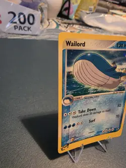 Pokemon TCG Wailord Ruby & Sapphire 14/109 Holo Rare 2003 English - Image 3