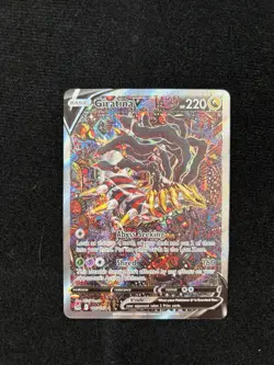 Pokemon Giratina V Full Art Ultra Rare Holo Lost Origin 186/196 220 HP Basic - Image 5