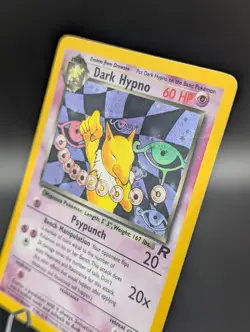 Pokemon TCG Team Rocket Dark Hypno Unlimited Holo Rare 9/82 - Image 2