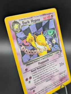 Pokemon TCG Team Rocket Dark Hypno Unlimited Holo Rare 9/82 - Image 3