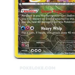 Pokemon - Goodra - 74/106 - Holo Rare - Reverse Holo - XY - Flashfire - LP/MP - Image 2