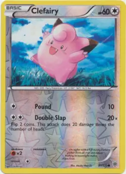 Clefairy 97/135 B&W Plasma Storm REVERSE HOLO PERFECT MINT! Pokemon - Image 1