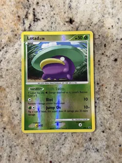 Pokemon Platinum Arceus (Shiny) Lotad Reverse Holo SH4 - Image 1