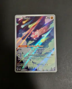 Pokemon TCG Minior 201/182 Illustration Rare Paradox Rift Alt Art NM - Image 1