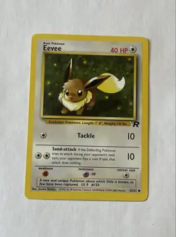 Pokemon TCG Eevee Team Rocket 55/82 Regular Common - Image 1
