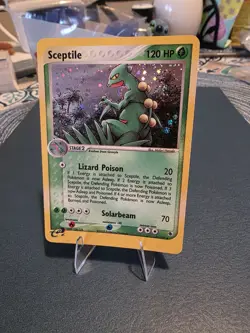 Pokemon Sceptile 11/109 EX Ruby & Sapphire Holo Rare 120HP Stage 2 English TCG - Image 1