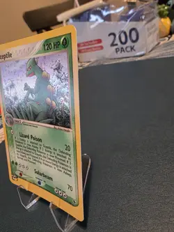 Pokemon Sceptile 11/109 EX Ruby & Sapphire Holo Rare 120HP Stage 2 English TCG - Image 2