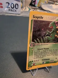 Pokemon Sceptile 11/109 EX Ruby & Sapphire Holo Rare 120HP Stage 2 English TCG - Image 3
