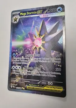 Mega Starmie ex 118/088 Special Illustration Rare Pokemon TCG Perfect Order NM - Image 3