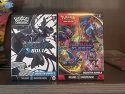 Pokemon Black Bolt & Phantasmal Flames Booster Bundles - Image 1
