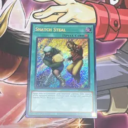 Yu-Gi-Oh Snatch Steal BLTR-EN096 Secret Rare 1st Ed English Holo Spell - Image 2