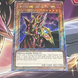 Yu-Gi-Oh Breaker the Magical Warrior RA03-EN125 1st Ed platinum secret rare - Image 3