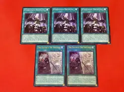 3x Forbidden Droplet + 2x The FaLLen & The Virtuous | Ultra Rare | NM | YuGiOh! - Image 1