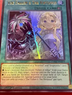 3x Forbidden Droplet + 2x The FaLLen & The Virtuous | Ultra Rare | NM | YuGiOh! - Image 2