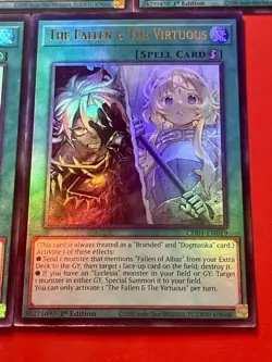 3x Forbidden Droplet + 2x The FaLLen & The Virtuous | Ultra Rare | NM | YuGiOh! - Image 5
