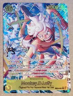 One Piece TCG Monkey D. Luffy EB04-061 SEC Alt Art – OP15 – NM - Image 1