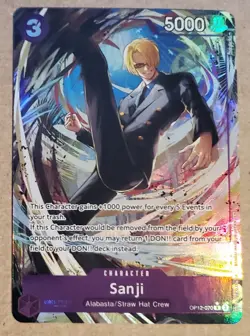 One Piece Sanji OP12-070 R ALT Legacy of the Master ENG - Image 1