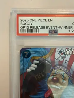 Buggy P-084 Release Event Winner Promo One Piece English Psa 10 - Image 3