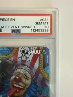 Buggy P-084 Release Event Winner Promo One Piece English Psa 10 - Image 4