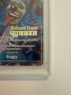 Buggy P-084 Release Event Winner Promo One Piece English Psa 10 - Image 5